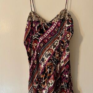 Diane Von Furstenberg NWT Multicolor Sequin Camisole